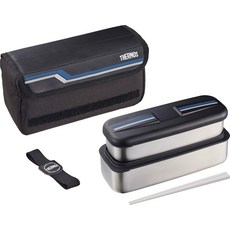 Thermos DSD-1104W -BK 프레시 런치 1 100m(3.3액량 ) 라인 블랙, Thermos DSD-1104W -BK 프레시 런치 ,, 1개