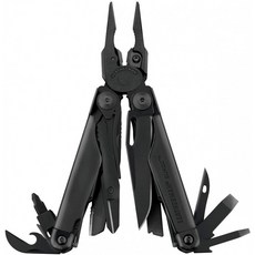 LEATHERMAN (리더 맨) 멀티 도구 SURGE BLACK 서지 블랙 MOLLE 블랙 케이스 [일본 정품] 25 년 보증 LTJ