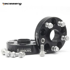 허브스페이스 휠 투피스 세트 20/25/30/35/40/45mm PCD 5x120 CB 65.1mm 스페이서 어댑터 슈트 Vw Amarok M14xP1.5 용, [01] 2PCS 20mm, 2개