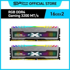 실리콘파워 DDR4 3200 MHz XPOWER Turbine RGB 데스크탑용 게이밍램