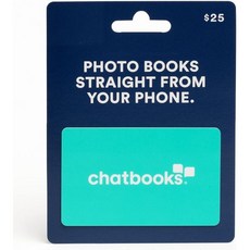 Chatbooks 기프트 카드, 1개