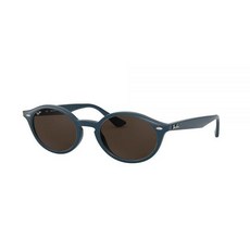 Ray-Ban Rb4315 타원형 선글라스 블루/다크 브라운, 

<li><button type=/One Size