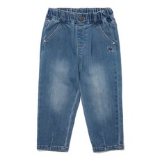 백일아기청바지
