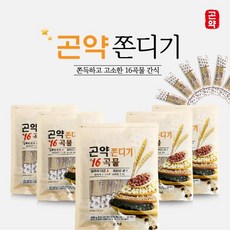 16곡물 곤약쫀디기 다이어트, 5봉(50개입), 200g, 5개