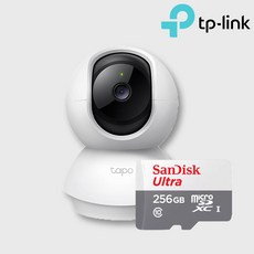 티피링크 메모리256포함 Tapo C210(Tapo TC71) 300만화소 360도회전 실내무선카메라 홈CCTV 야간흑백전환, 선택1 Tapo C210(TC71)+메모리카드256G 