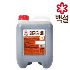 백설 돼지갈비 양념 10kg, 1개
