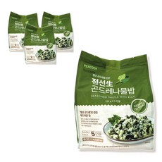 신세계 피코크 정선 곤드레 나물밥 5입 X 3개, 피코크 정선生 곤드레나물밥 5입 X 3개, 1.11kg