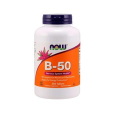 나우푸드 비타민B-50 250정 1병, 1개