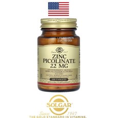 솔가 아연 피콜리네이트 Zinc 100정, 1개