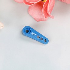 1Pc 티타늄 25T 알루미늄 조향 서보 혼 암 RC1:8 1:10 모델 자동차, 네이비 블루_3