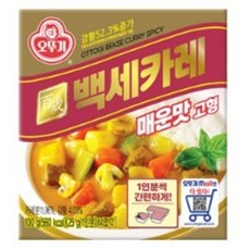 오뚜기 백세카레 고형 매운맛 100g, 3개
