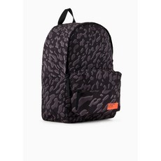 EMPORIO ARMANI EA7 Recycled-fabric Graphic Series backpack 2450633F904132521 Deep Black