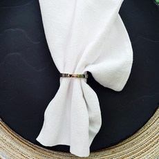 웨딩포 냅킨링 메탈 실버 엑스트라 심플 링 Napkin Ring Metal Silver extra simple ring, 1개, 1개