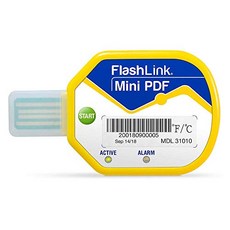 Deltatrak (10 Pack) 85 Days USB Temperature Data Logger Recorder in-Transit Trip Single Use Cold Chain PDF Logger, 10개