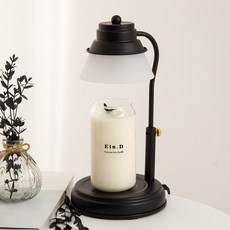 캔들백화점 집중력 스트레스 완화에 좋은 리얼 우디 천연 아로마 캔들+국내산 타이머 캔들워머, 매직 타이머(블랙)+리얼 우디 천연캔들460g세트, 1개, 460g, 리얼우디캔들