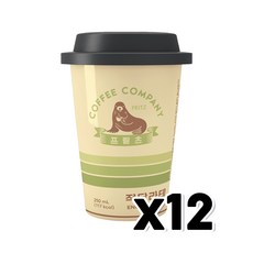 프릳츠 적당라떼 컵커피 250ml x 12개