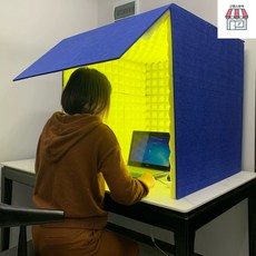 방음부스 소음차단 조립식 가정용 부스 레코딩 방음 반밀폐형 간이스튜디오 개인찰영 흡음재 노래방