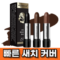 드로우데일리 이지커버 내츄럴 새치커버스틱, 1개, 딥브라운