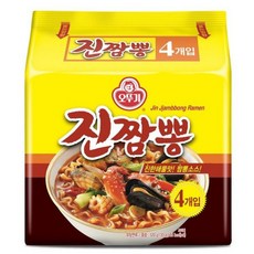 오뚜기 진짬뽕 130g 4개입, 5개입