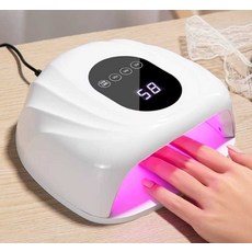 senseking 매니큐어 빠른 건조 광선 기계 led 손톱, 1개, 휴대용 쉘 네일 램프 98w