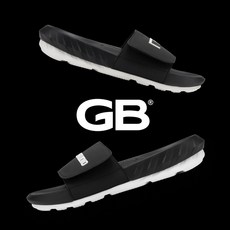 골스튜디오 그래비티밸런스 프로 슬라이드-블랙/화이트 - BLACK/WHITE 128077