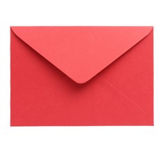 페이퍼포레스트 엽서 초대 카드봉투 안내장 축하 레드 115x165 빨강색 20매 카드봉투/엽서봉투, 1개, 레드(20매-봉투115x165)