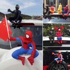 인형 토이스토리 악세사리 맨 자동차 인테리어 폭소 벌레 소품 밖, 17 슈퍼맨 레드 가죽 라이딩