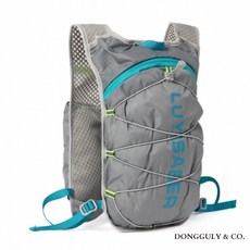 꽁S마켓 밀착 스포츠 초경량 자전거 백팩 ( 그레이 ) ( 5L ) 로드자전거백팩, 1개