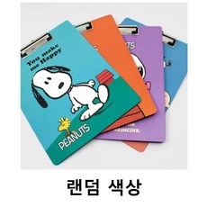 피너츠 A4클립보드, 0NE SET, 6개