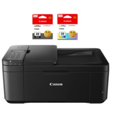 캐논 PIXMA 팩스형 복합기 E4590 + 잉크 PG-49 + CL-59 세트, 0 E 4590