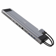 j5create JCD552 (12포트/USB 3.1 듀얼 Type C) 도킹