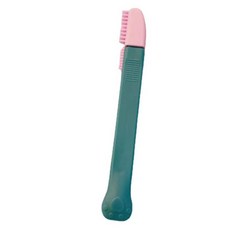 까마느 강아지 고양이 눈물 없애기 눈꼽닦기 애완동물 얼굴빗 고양이빗 강아지빗, 1개, 핑크