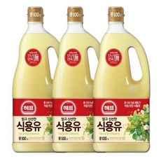 사조해표 메온셀 해표 식용유 1.8L x 3