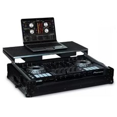 디제잉장비 DJ 컨트롤러 케이스 콘솔 믹싱 채널 항공기 하드 박스, 블루 블랙