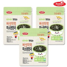 베베스트 아이 맛있는 버섯미역 미소된장국 200g, 3개, 버섯미역맛 - 베베스트아이국