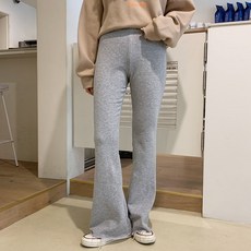 [리엘라]린데르 밍크 하이웨스트 부츠컷팬츠