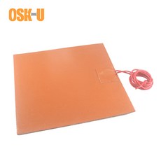12/24V 실리콘 히터 패드 150x150mm 두께 전기 요소 액체 가스 탱크 용 동결 방지, [02] 24V, [02] 150x150 Non-adhesive, 02 24V_02 150x150 Non-adhesive