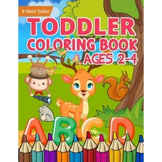 Toddler Coloring Book Ages 2-4: Jumbo Educational Preschool Kindergarten Kids Children 12 months 1-2... Paperback, Independently Published, English, 9798591365240