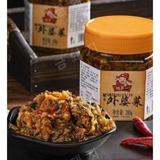 후난 할머니 요리 280g 병 머이깐차이 梅干菜