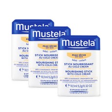 무스텔라 너리싱 스틱 위드 콜드크림 9.2g 3개, 단품