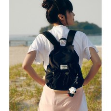 [마스마룰즈] mini ver. flap backpack _ black