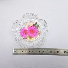 벚꽃 트레이 레진 공예 아트 실리콘 몰드 악세사리 부자재