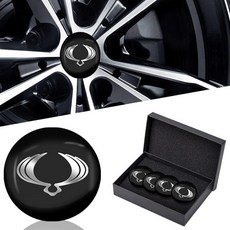 허브캡 차량용 휠 센터 커버 56mm 4개입 쌍용 액티언 코란도 렉스턴 카이런 로디우스 티, 4개