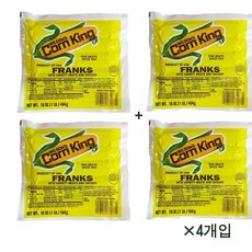 콘킹고염후랑크소시지 454gx4개, 1개, 454g