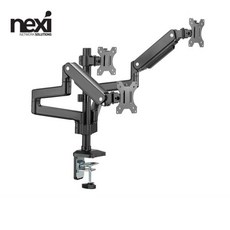 NEXI 넥시 알루미늄 트리플 모니터 암 거치대 NX1249, 1개