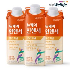 대상웰라이프 뉴케어 오메가 아셉틱 암환자의 영양조절, 200ml, 30개