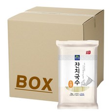면사랑 잔치국수 소면 3Kg X4봉