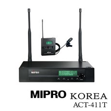 미프로 무선 공연 핀마이크 ACT-411 세트, ACT-411T(핀 벨트 타입)
