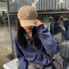 아이마이미마인 빅사이즈 R로고 볼캡 야구모자