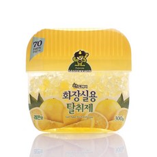 산도깨비 화장실용 탈취제 300g - 레몬 /냄새제거/악취제거/방향제, 1개